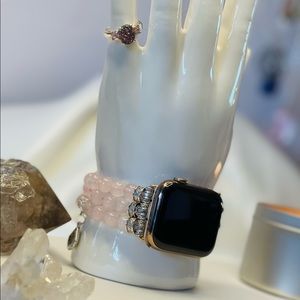 Apple Watch Strap Rose Quartz Love bracelet